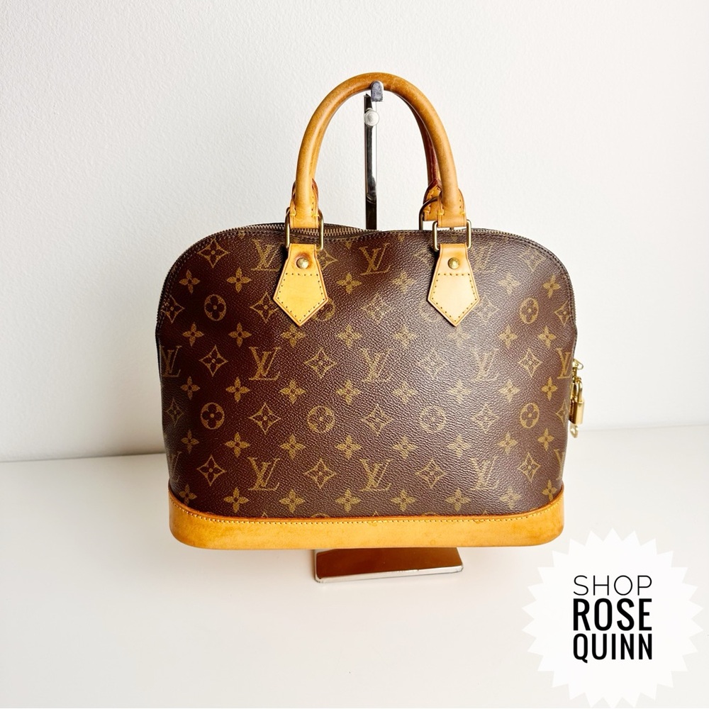 LOUIS VUITTON | 1996 Vintage Monogram Alma PM with #311 Lock and Key (TH1906)